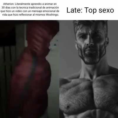 Lo hubiera hecho opuesto pero as&iacute; queda m&aacute;s absurdo y mejor. 😎🙏