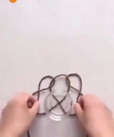 How to hang up a jar or any type of container