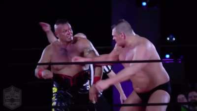 PCO and WALTER chopping each other, in high definition and in slow motion (Joey Janela&rsquo;s Spring Break 2)