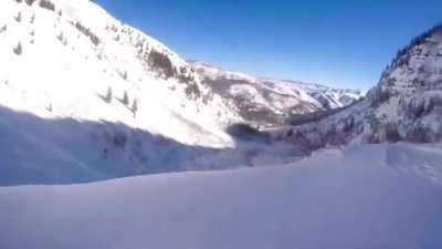 DBS skiing on unfamiliar terrain!