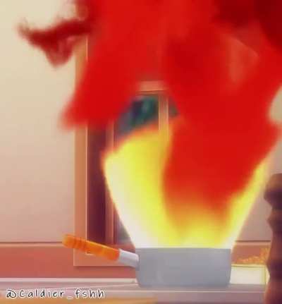 She cook bomb