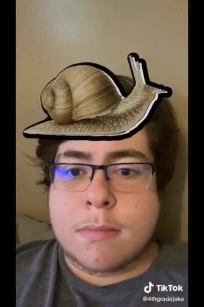 You are the snail