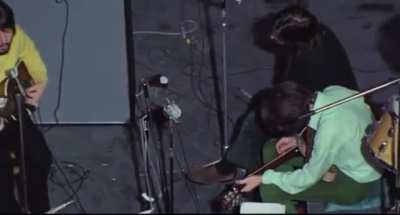 While filming for Let it Be in 1969, Paul McCartney comes up with &ldquo;Get Back&rdquo; in minutes
