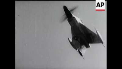 Convair XFY-1 "Pogo" trials in 1954