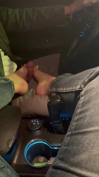 No place is safe from my feet