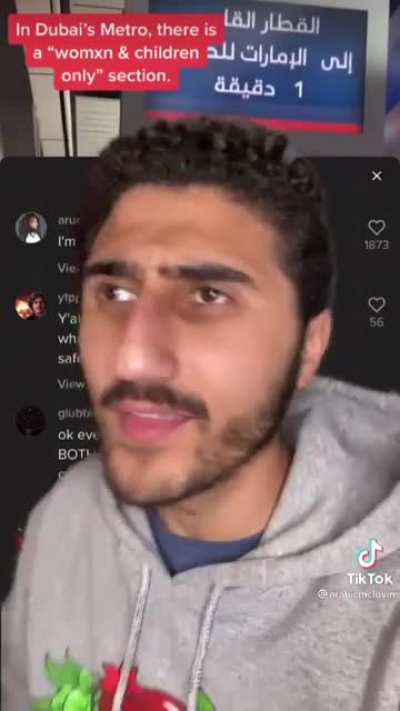 Repost. (hope there is sound this time) And I&rsquo;m happy and proud to be living in a Muslim country ❤️ He said the truth. Credit: arabicmclovin