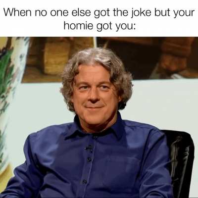 They just get it