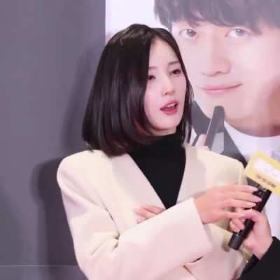 sohee's interview for the new movie, "informant"