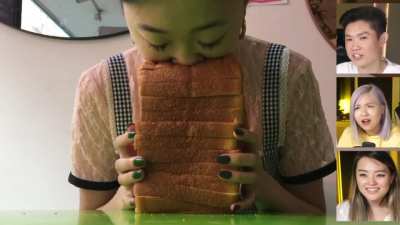 Bread face girl ASMR Henry and Jeannie react- 2021 flashback MXR Plays