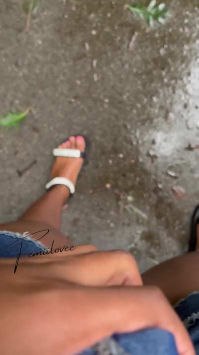 Walks with me are always fun 