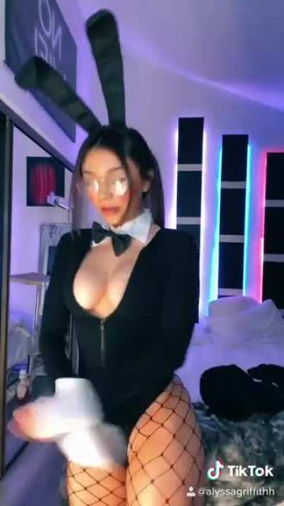 cutie in bunny suit