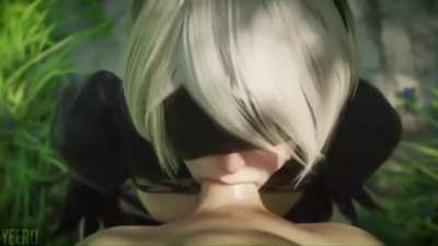 2B NSFW GIFs compilation