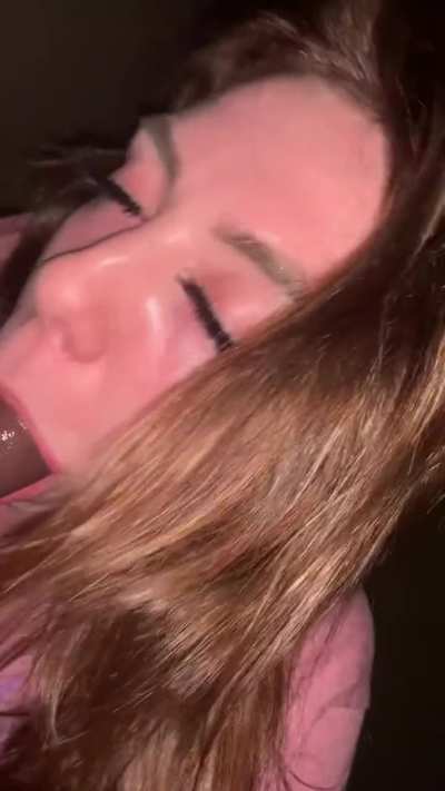Sucking this dick raw