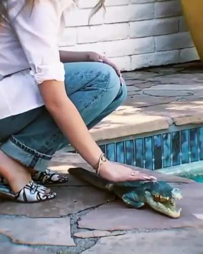 Sabrina's new pet