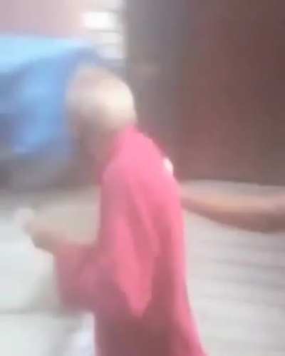 Old man got caught while trying to rape a dog