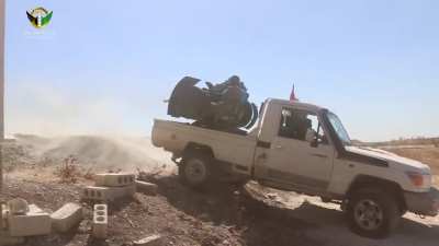 Toyota truck performs beautifully on a steep incline