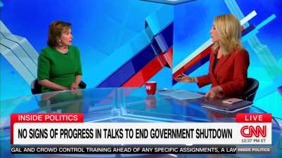 Watch Pelosi stutter and refuse to answer when she says "it's not a clean CR"