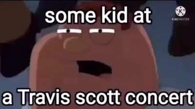 A Travis Scott meme I know so original