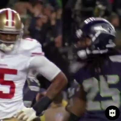 [Highlight] 11 years ago: Richard Sherman delivered one of the most iconic postgame moments as the Seahawks beat the 49ers in the NFC Championship.

"When you try me with a sorry receiver like Crabtree, that&rsquo;s the result you gon&rsquo; get."