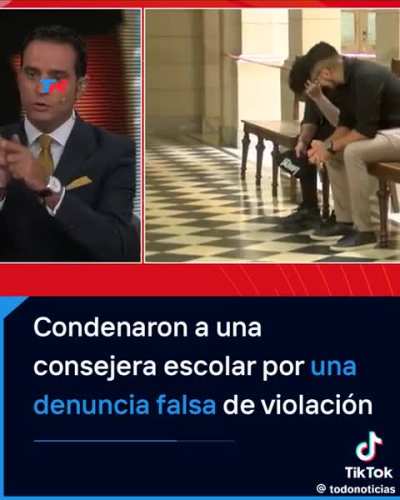 Denunció falsamente a dos hombres de violación, fue condenada a 3 años pero no irá a la carcel
