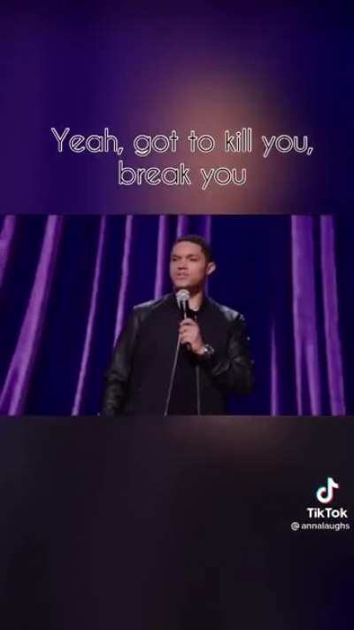 His accent was perfect