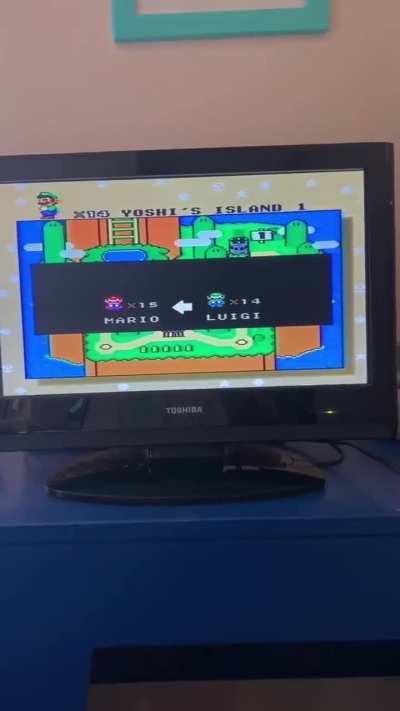 Super Mario Bros w Sister; ITS NOT EQUAL!!