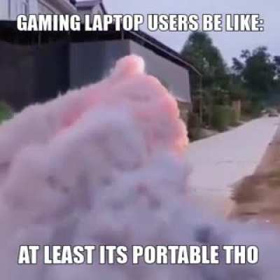 AT LEAST ITS PORTABLE THO