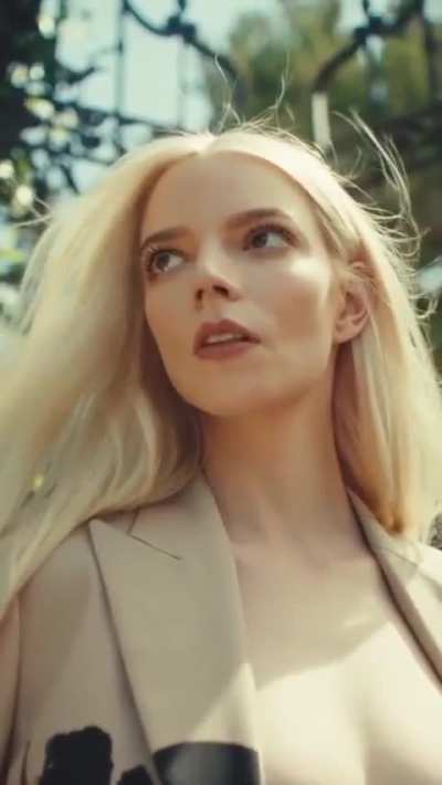 Anya bra shots from Elle BTS