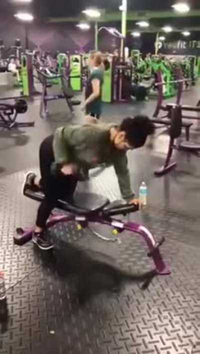 Dedicated effort to get fit and she succeeded