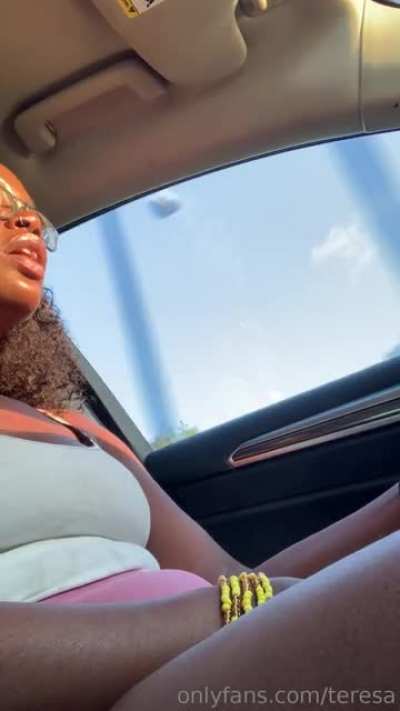While driving