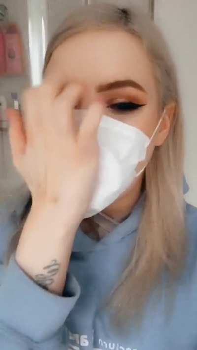 dildo under mask