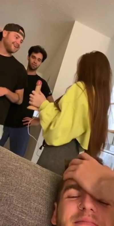 Drinking at your friends house the other day