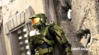 &ldquo;Showing my face would alienate my audience&rdquo; - Robot chicken 2010.