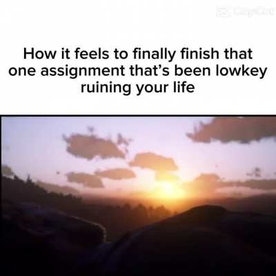 That one assignment that&rsquo;s been lowkey ruining your life