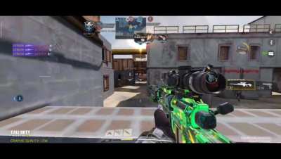 Triple Collateral Wallbang on the C cap in Legendary Ranked....