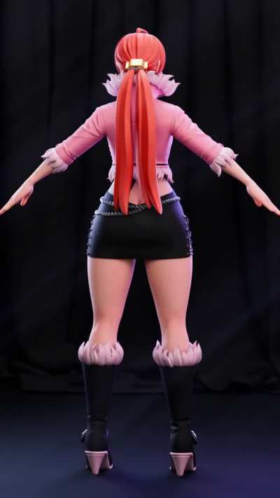 My 3D version of Shermie