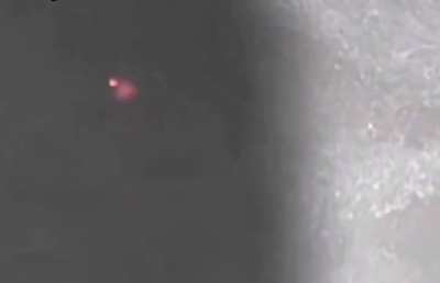 An amateur astronomer from Germany records an unusual craft the night of 12/18/2023 on Moon, moving across the north pole.