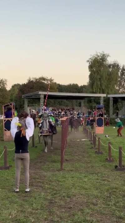 Real-Life Jousting