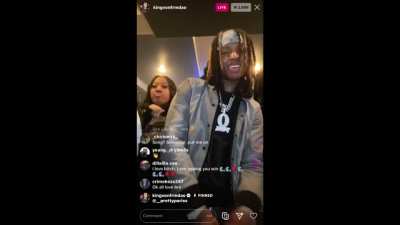 Peep Von smile when that line hit 😂😂