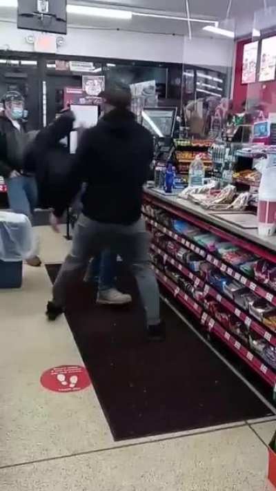 Drunk guy asks to get smacked