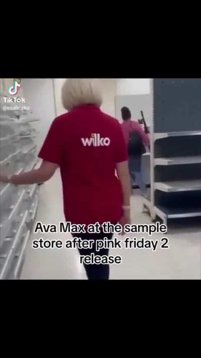 No more samples for her