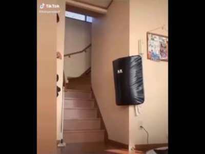 My take on the guy kickboxing the wall
