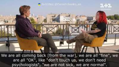 Kateryna "Ptashka" Polishchuk, Azovstal Defender, was released from Russian captivity last September. She shares her experiences after returning to Ukraine.