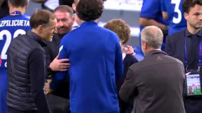 Tuchel and the boss meeting for the first time