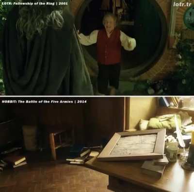 Always loved this parallel. It&rsquo;s such a clever way to tie the films together as well as ending the series .