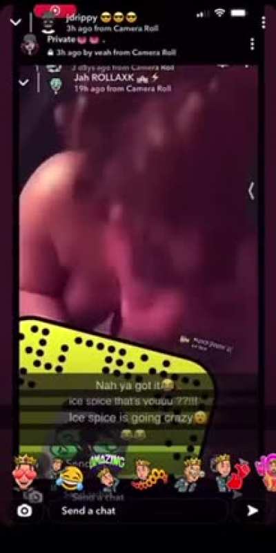 ice spice head video