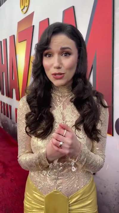 Grace Caroline Currey (Mary in Shazam &amp;amp; Shazam: Fury of the Gods)