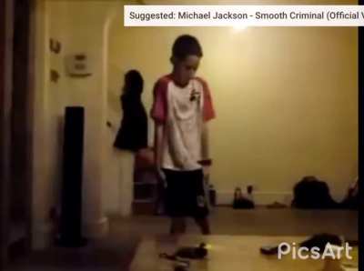 He didn’t even have the anti gravity shoes on