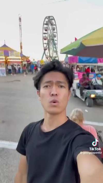 Japanese man exploring Wisconsin