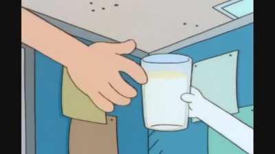 Can I have a glass of milk?